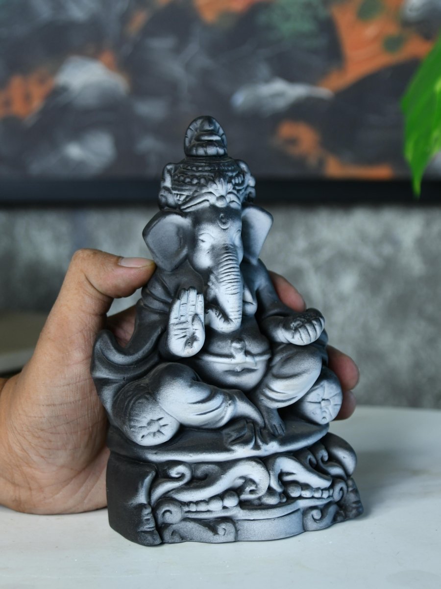 Sowpeace Handcrafted Terracotta Ganesh Tabletop: Elegant Home Decor