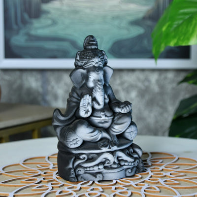 Sowpeace Handcrafted Terracotta Ganesh Tabletop: Elegant Home Decor