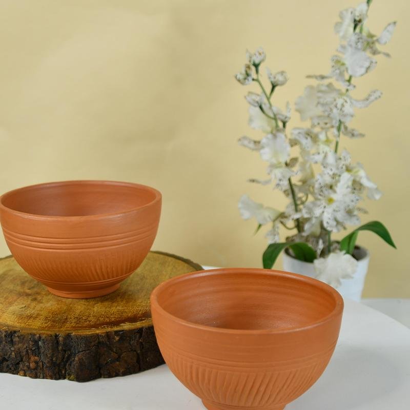 Sowpeace Handcrafted Terracotta Soup Bowl: Artful Kitchenware & Decor