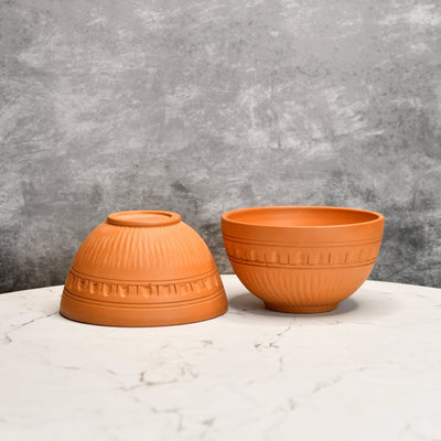 Sowpeace Handcrafted Terracotta Soup Bowl: Artful Kitchenware & Decor