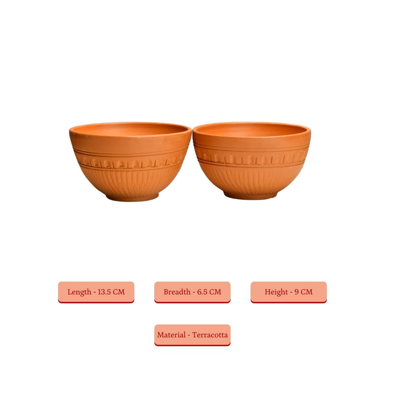 Sowpeace Handcrafted Terracotta Soup Bowl: Artful Kitchenware & Decor – view 5