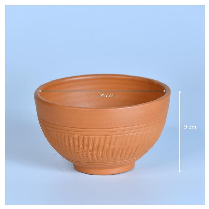 Sowpeace Handcrafted Terracotta Soup Bowl: Artful Kitchenware & Decor