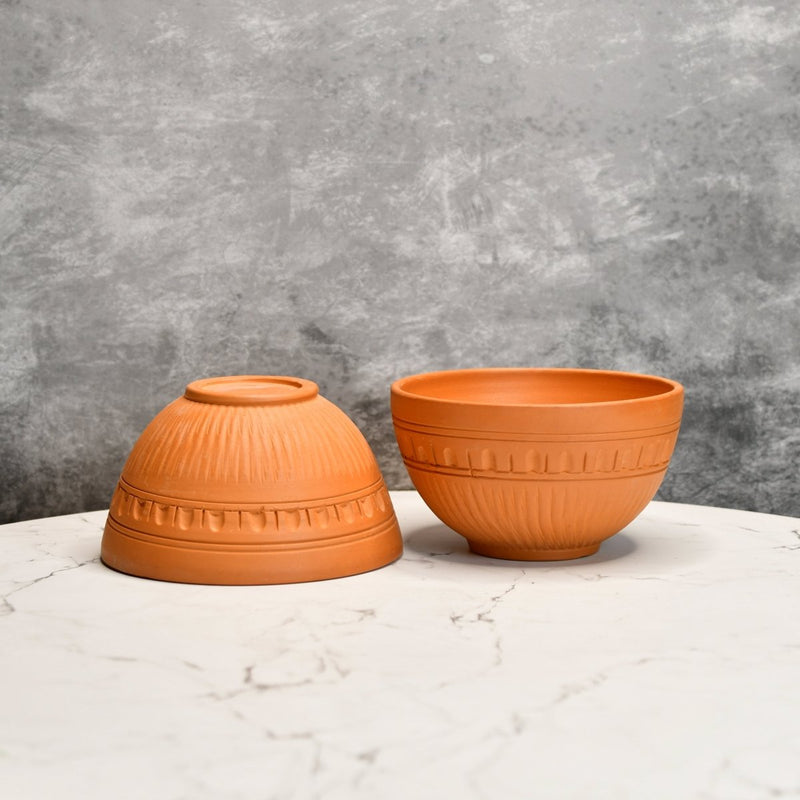 Sowpeace Handcrafted Terracotta Soup Bowl: Artful Kitchenware & Decor – view 7