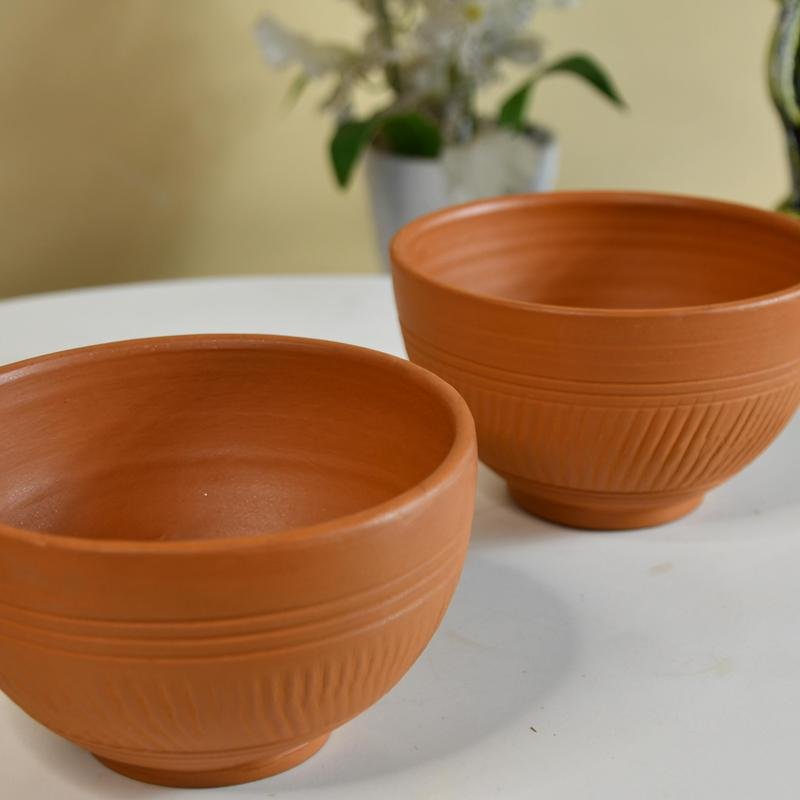 Sowpeace Handcrafted Terracotta Soup Bowl: Artful Kitchenware & Decor