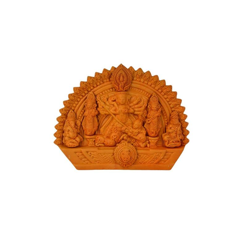 Sowpeace Handmade Terracotta Durga: Artisan Tabletop Decor – view 7
