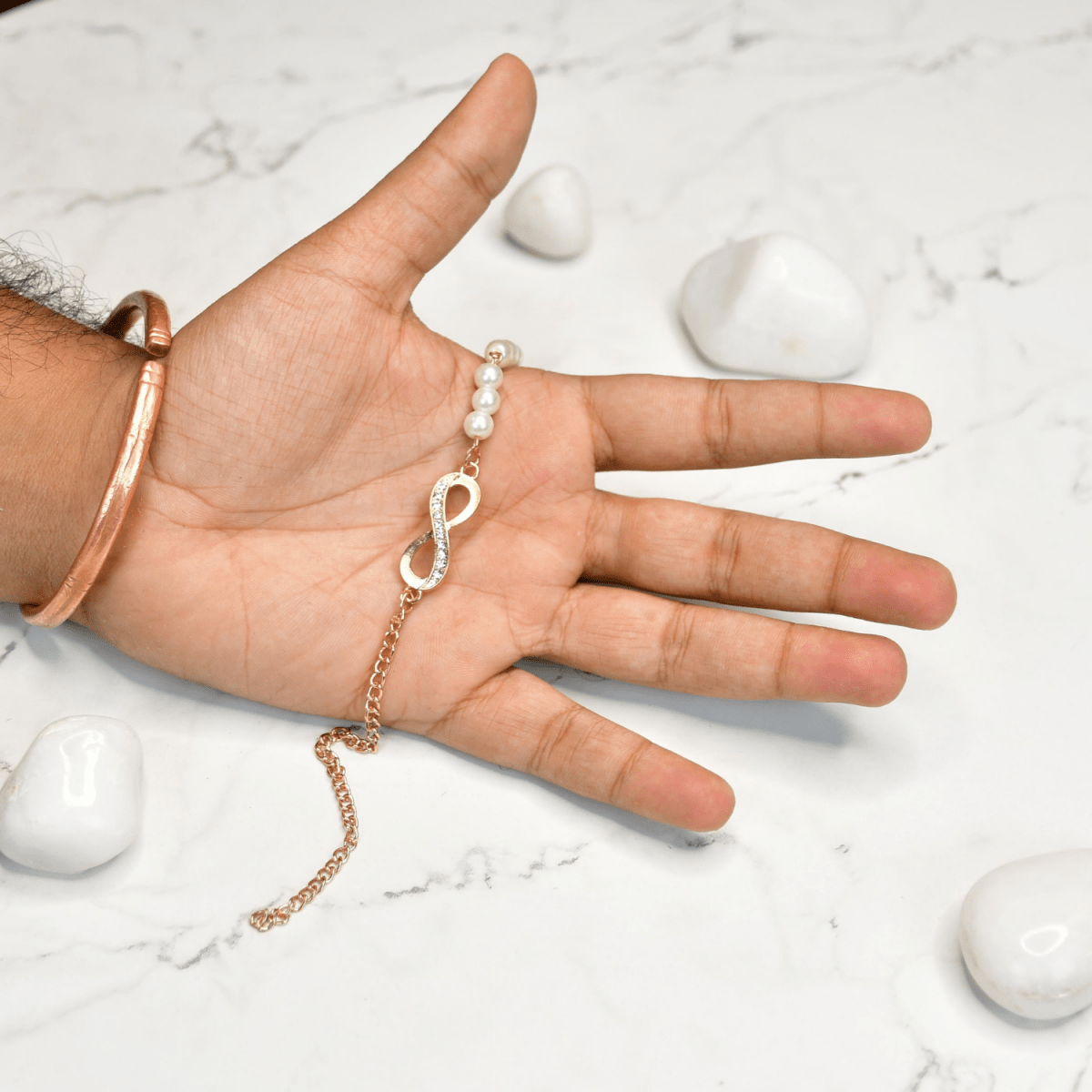 Sowpeace Infinite Bond Bracelet | Elegant Stainless Steel One‑Size Adjustable Symbolic Jewelry for Women & Men - Sowpeace - 