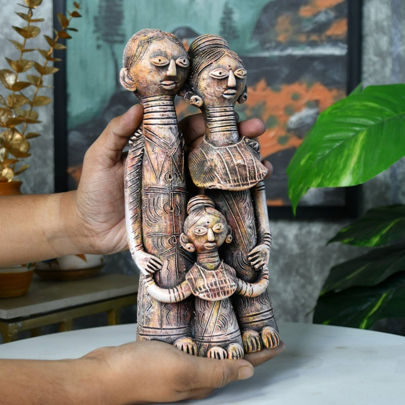 Sowpeace Kayan Family Terracotta Tabletop Decor – view 5