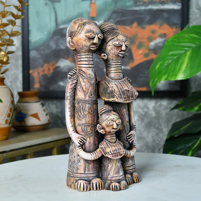 Sowpeace Kayan Family Terracotta Tabletop Decor