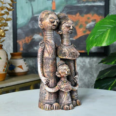 Sowpeace Kayan Family Terracotta Tabletop Decor - Additional View