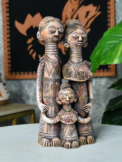 Sowpeace Kayan Family Terracotta Tabletop Decor