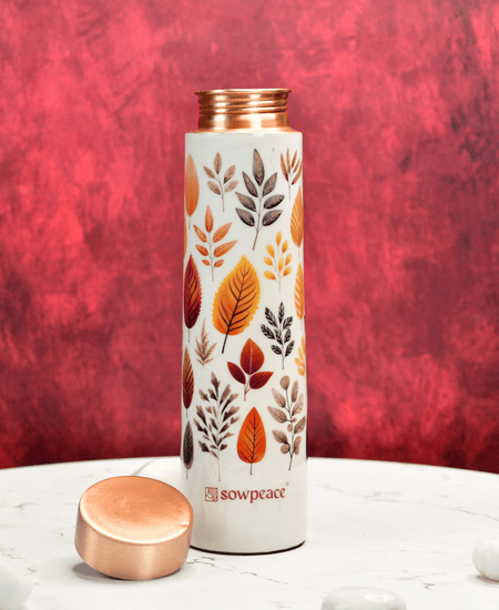 Sowpeace Leaf Elixir Copper Bottle