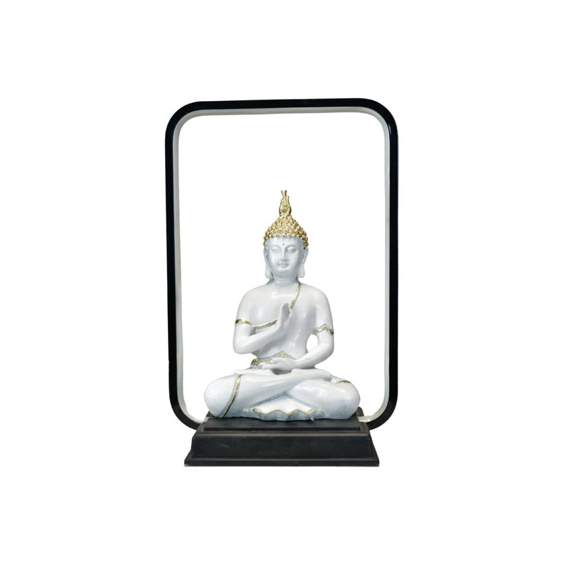 Sowpeace Luminous Buddha Tranquility Idol | Radiant Resin Statue for Peaceful Home Décor & Gifting – view 7