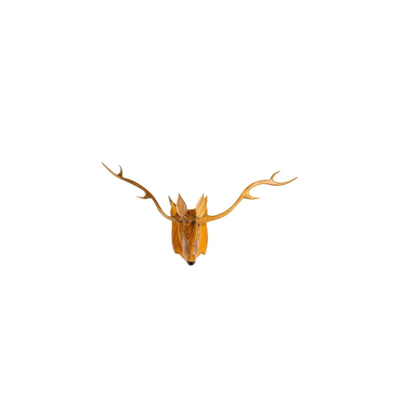 Sowpeace Majestic Deer Head: Hand-Carved Grandeur for Your Home – view 7