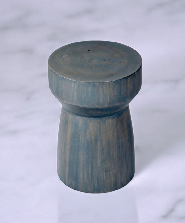 Sowpeace Modern Acacia Wood Stool Accent — main view