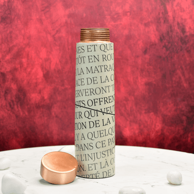 Sowpeace Modern Mantra Copper Bottle
