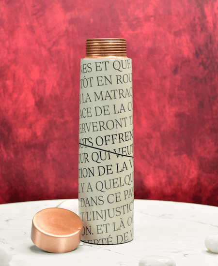 Sowpeace Modern Mantra Copper Bottle