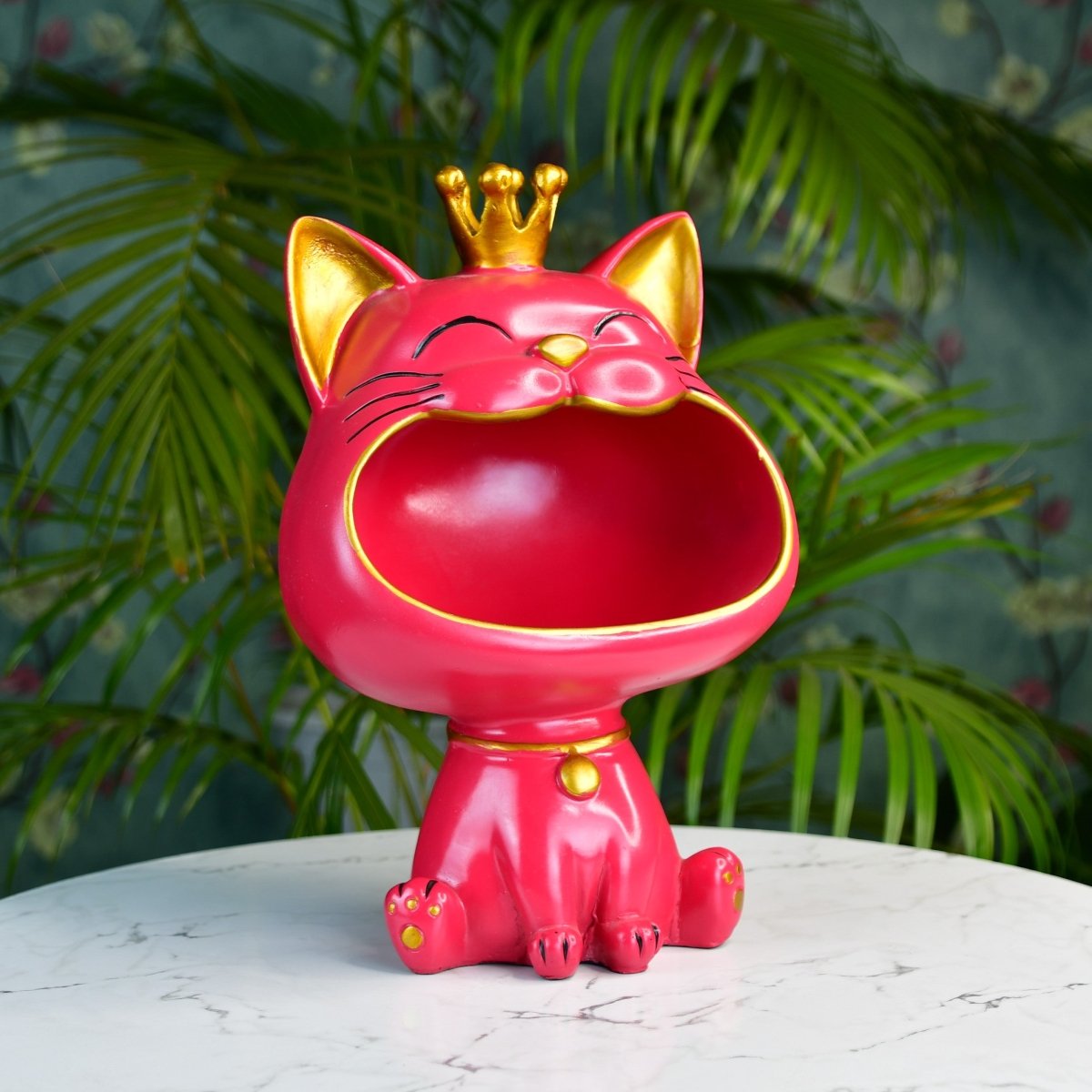 Sowpeace Moulded Resin Cat Holder - Decor - Sowpeace - 