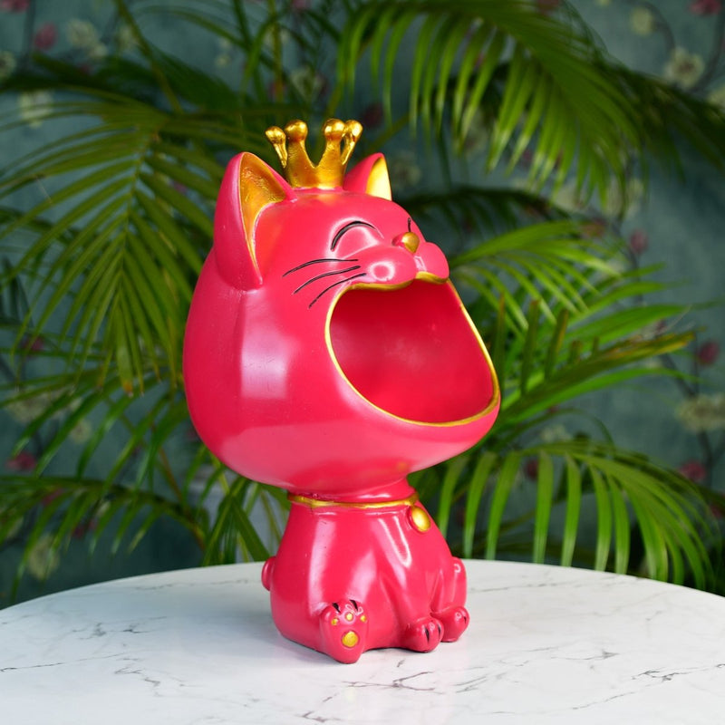 Sowpeace Moulded Resin Cat Holder – view 2