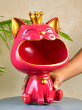 Sowpeace Moulded Resin Cat Holder - Decor - Sowpeace - Sowpeace Moulded Resin Cat Holder - RES - COM - TT - Sowpeace