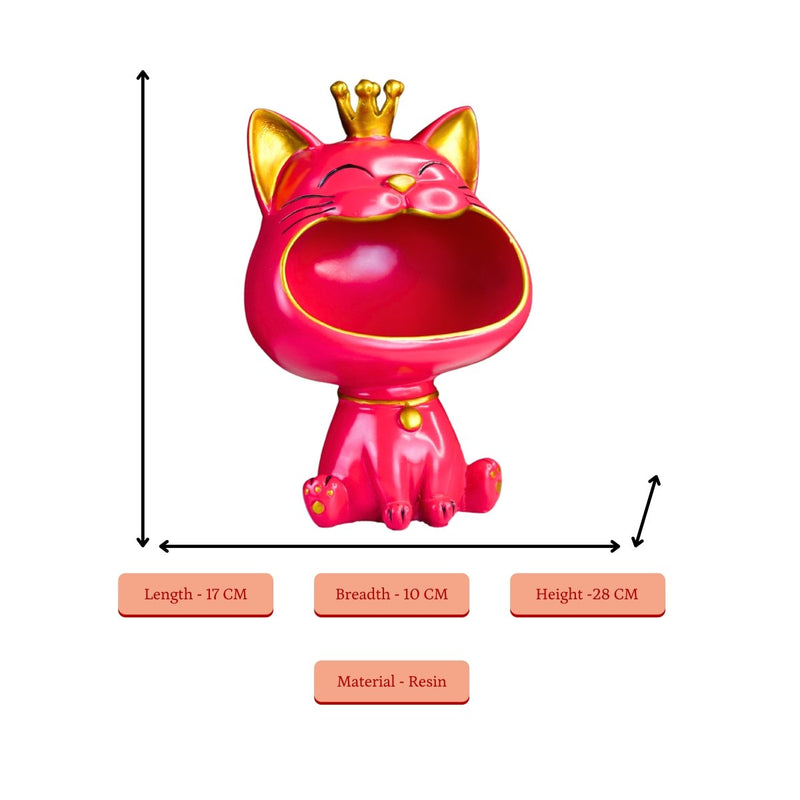 Sowpeace Moulded Resin Cat Holder – view 6
