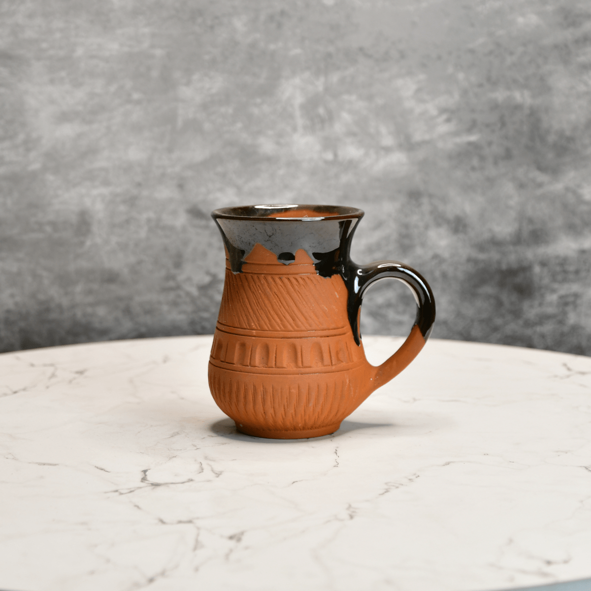 Sowpeace Mug in Coffee (Set of 2) | Handcrafted Terracotta Coffee & Tea Mugs for Gifting & Daily Use - Sowpeace - 