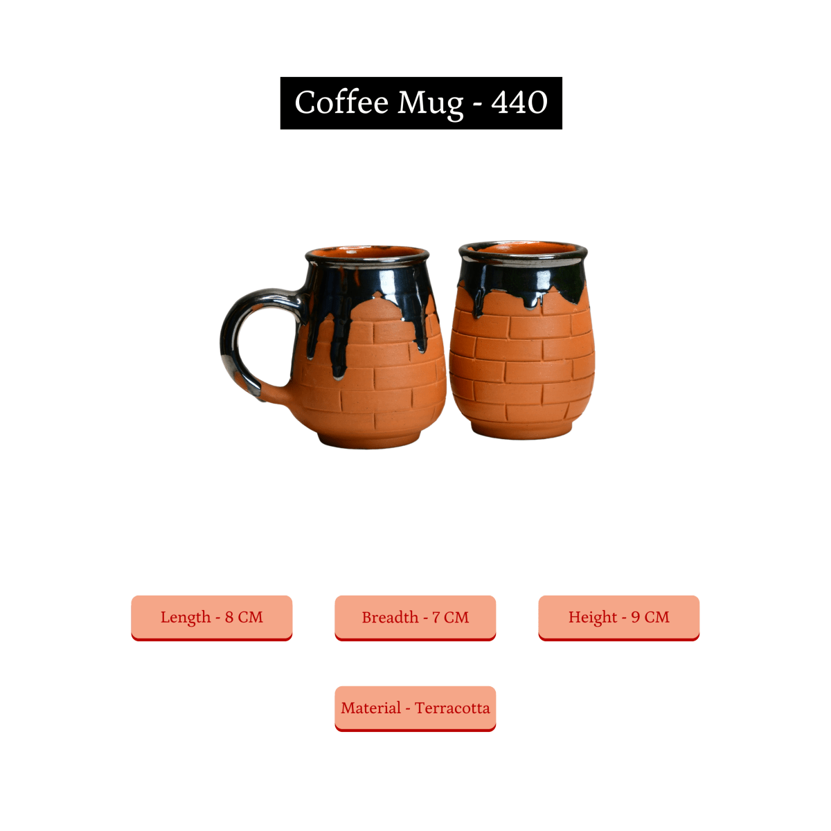 Sowpeace Mug of Closer Happiness (Set of 2) | Elegant Ceramic Coffee & Tea Mugs for Gifting & Daily Use - Sowpeace - 