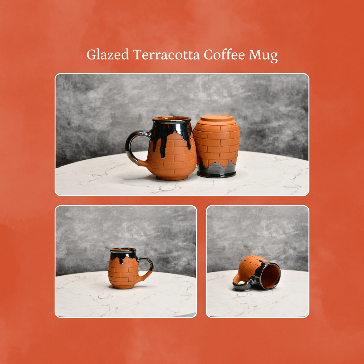 Sowpeace Mug of Closer Happiness (Set of 2) | Elegant Ceramic Coffee & Tea Mugs for Gifting & Daily Use - Sowpeace - 