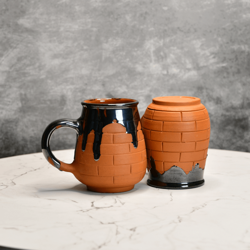 Sowpeace Mug of Closer Happiness (Set of 2) | Elegant Ceramic Coffee & Tea Mugs for Gifting & Daily Use – view 3
