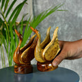 Sowpeace Pair of Wooden handcarved swan Artisan Home Decor - Tabletop - Sowpeace - Animal - New Arrivals