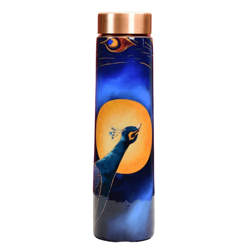 Sowpeace Peacock Moonlit Copper Bottle – view 7