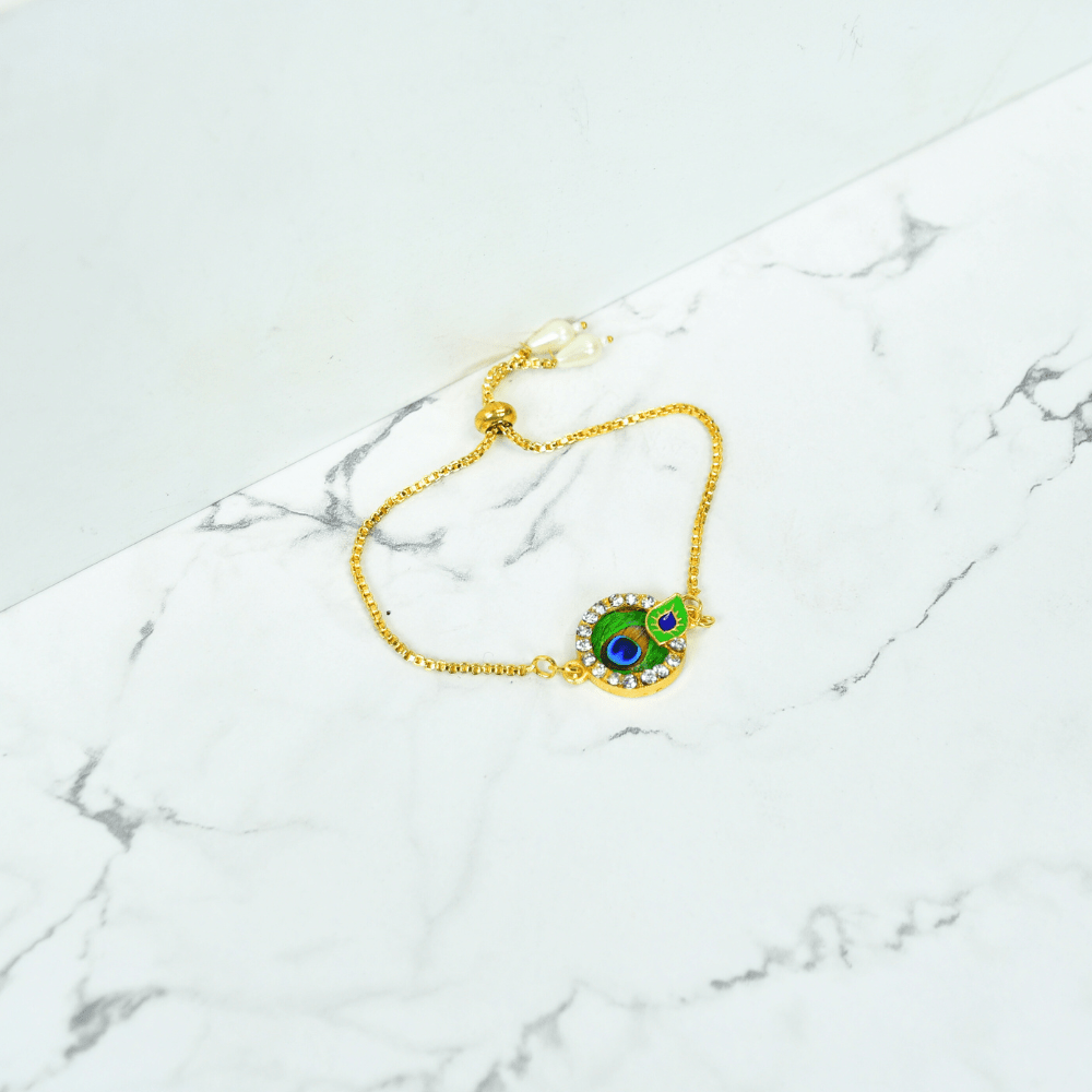 Sowpeace Peacock’s Secret Bracelet | Elegant Stainless Steel One‑Size Adjustable Jewelry for Women & Men