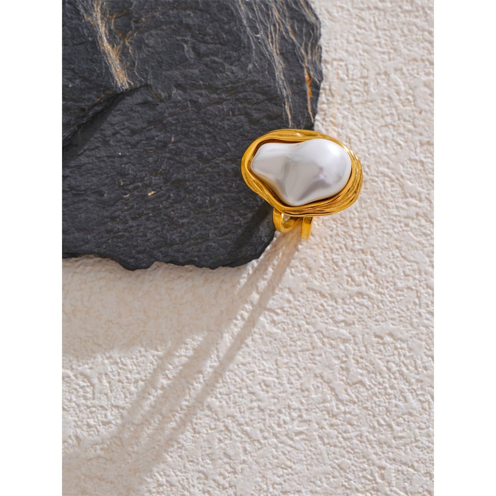 Sowpeace Pearl Embrace Artisan Ring - Sowpeace - 