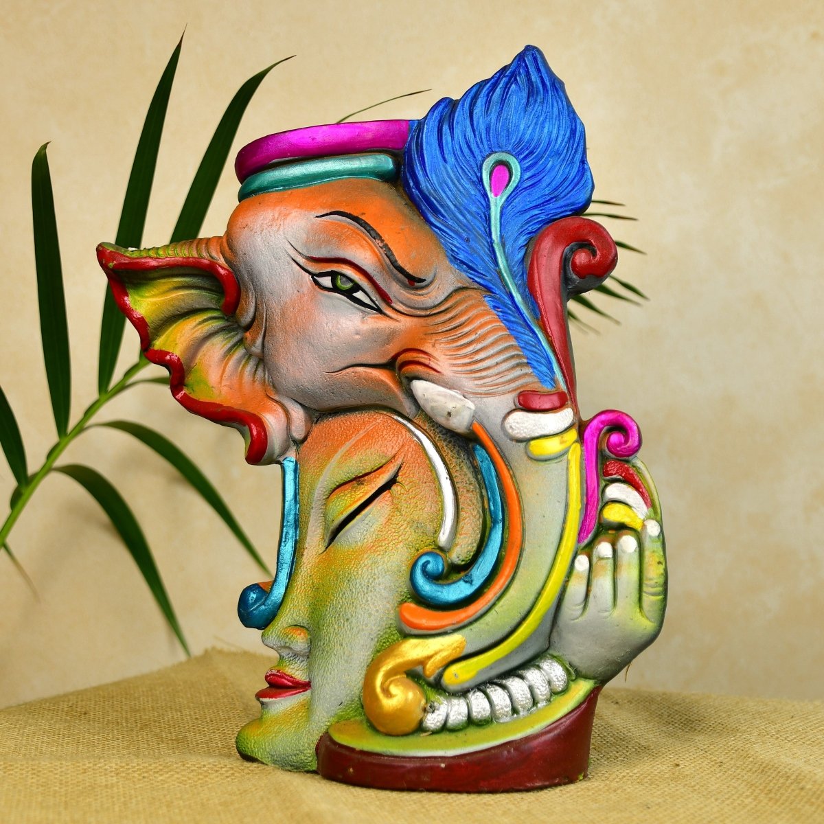 Sowpeace Premium Terracotta Abstract Flower Vase with Bright Colors - Sowpeace - 