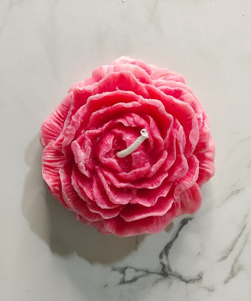 Sowpeace Red Rose Soywax Candle Set of 2 – Hand-Poured, Vegan, Unscented Decorative Gift