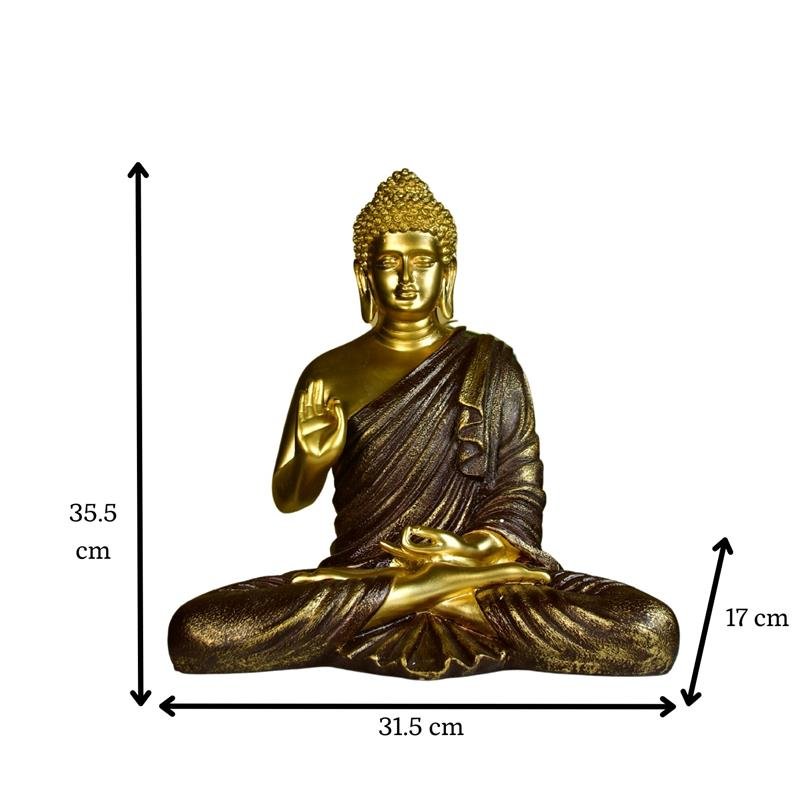 Sowpeace Resin Buddha Decor – view 6