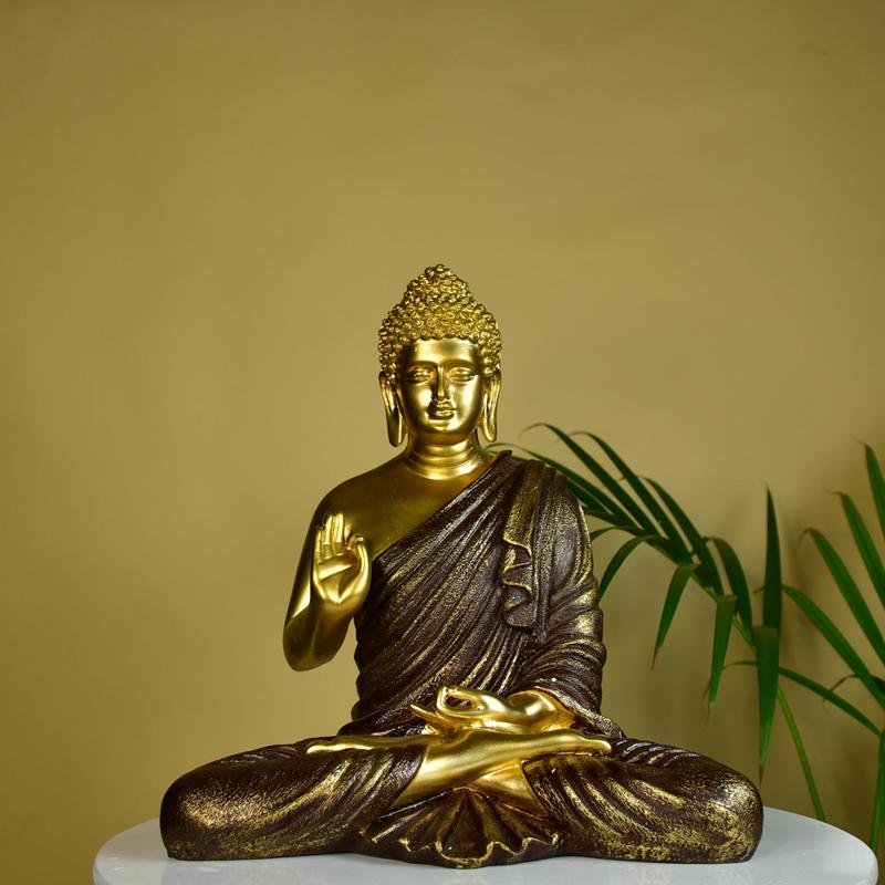 Sowpeace Resin Buddha Decor – view 2