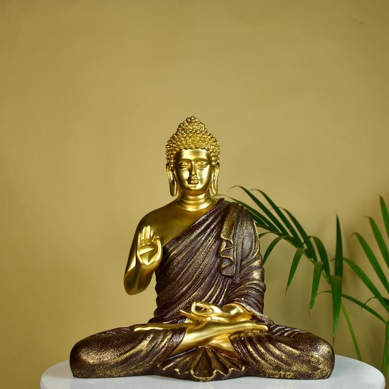 Sowpeace Resin Buddha Decor – view 1