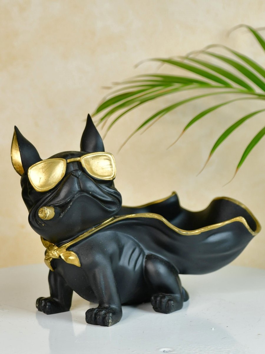 Sowpeace Resin Caped Dog Showpiece - Decor - Sowpeace - Sowpeace Resin Caped Dog Showpiece - RES - RMODC - TT - Sowpeace