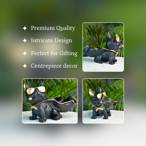 Vastu Principles for Sowpeace Resin Caped Dog Showpiece