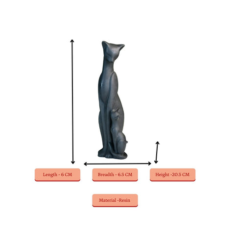 Vastu Principles for Sowpeace Resin Cat & Mom