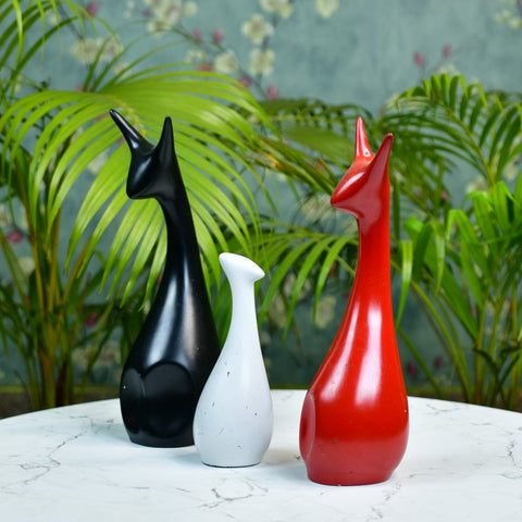 Sowpeace Resin Cat Trio - Additional View