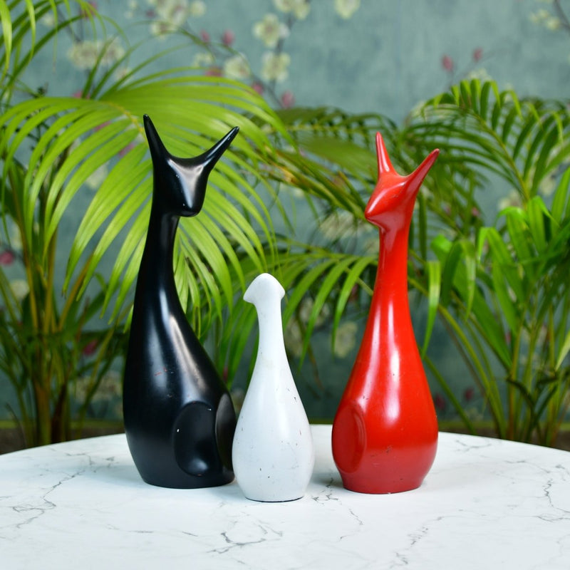 Sowpeace Resin Cat Trio – view 1