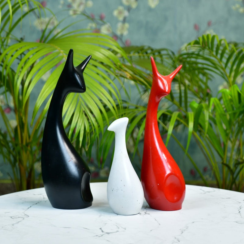 Sowpeace Resin Cat Trio – view 5