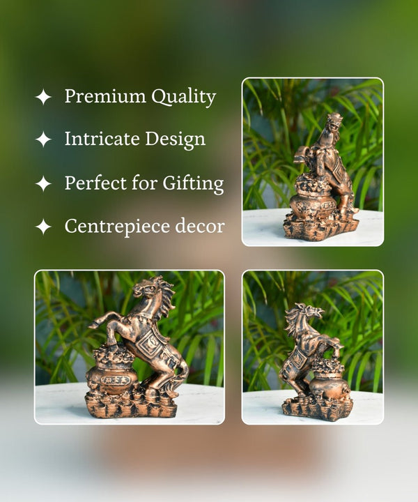 Sowpeace Resin Coin Horse Holder — image 3
