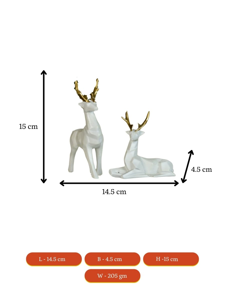 Sowpeace Resin Diamond Deer - Decor - Sowpeace - Sowpeace Resin Diamond Deer - RES - RDDS - TT - Sowpeace