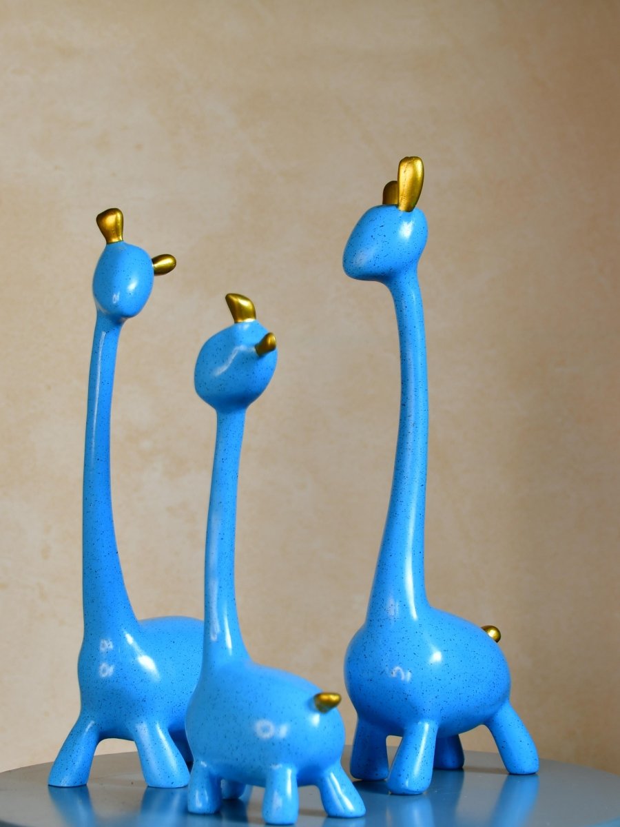 Sowpeace Resin Giraffe Family