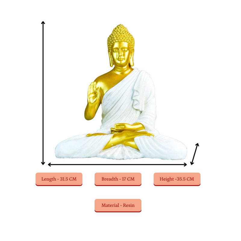 Sowpeace Resin Gold Buddha Decor – view 4
