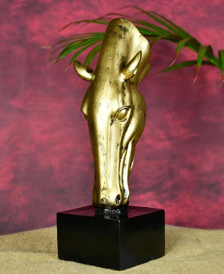 Sowpeace Resin Grazing Horse