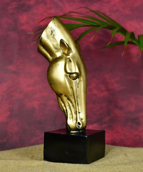 Sowpeace Resin Grazing Horse