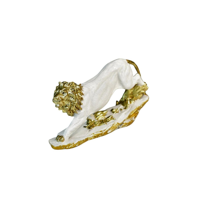 Sowpeace Resin Leaping Lion – view 7